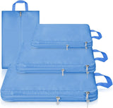 Packing Cubes, 4 PCS Travel Organiser Packing Bags Travel Luggage Packing Organizers with Shoe Bag for Clothes Suitcase Shoes