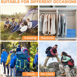 Packing Cubes, 4 PCS Travel Organiser Packing Bags Travel Luggage Packing Organizers with Shoe Bag for Clothes Suitcase Shoes